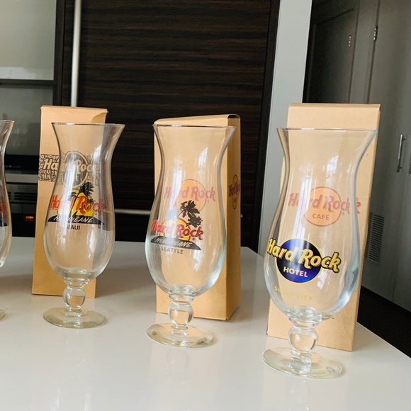 Hard Rock Café Hurricane Glasses | Price is Firm | - Picture 6 of 8